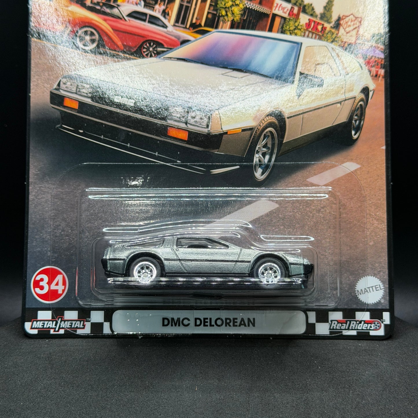 Hot Wheels DMC DeLorean Boulevard #34