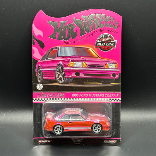 Hot Wheels RLC Ford Mustang Cobra R Pink