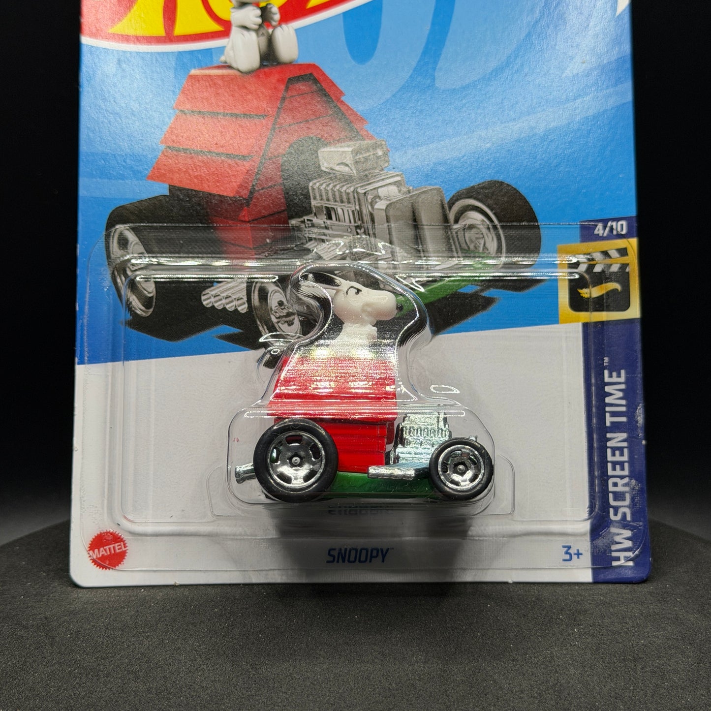 Hot Wheels Snoopy Silver Wheels