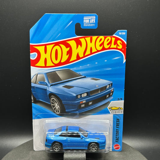 Hot Wheels Maserati Shamal Blue