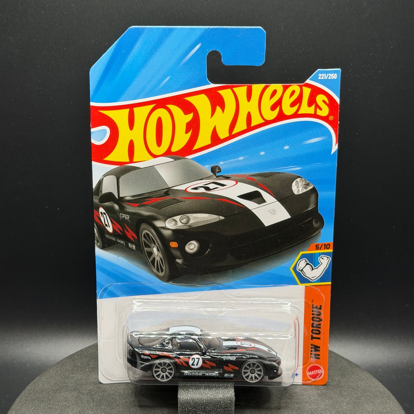 Hot Wheels ‘96 Dodge Viper GTS Black