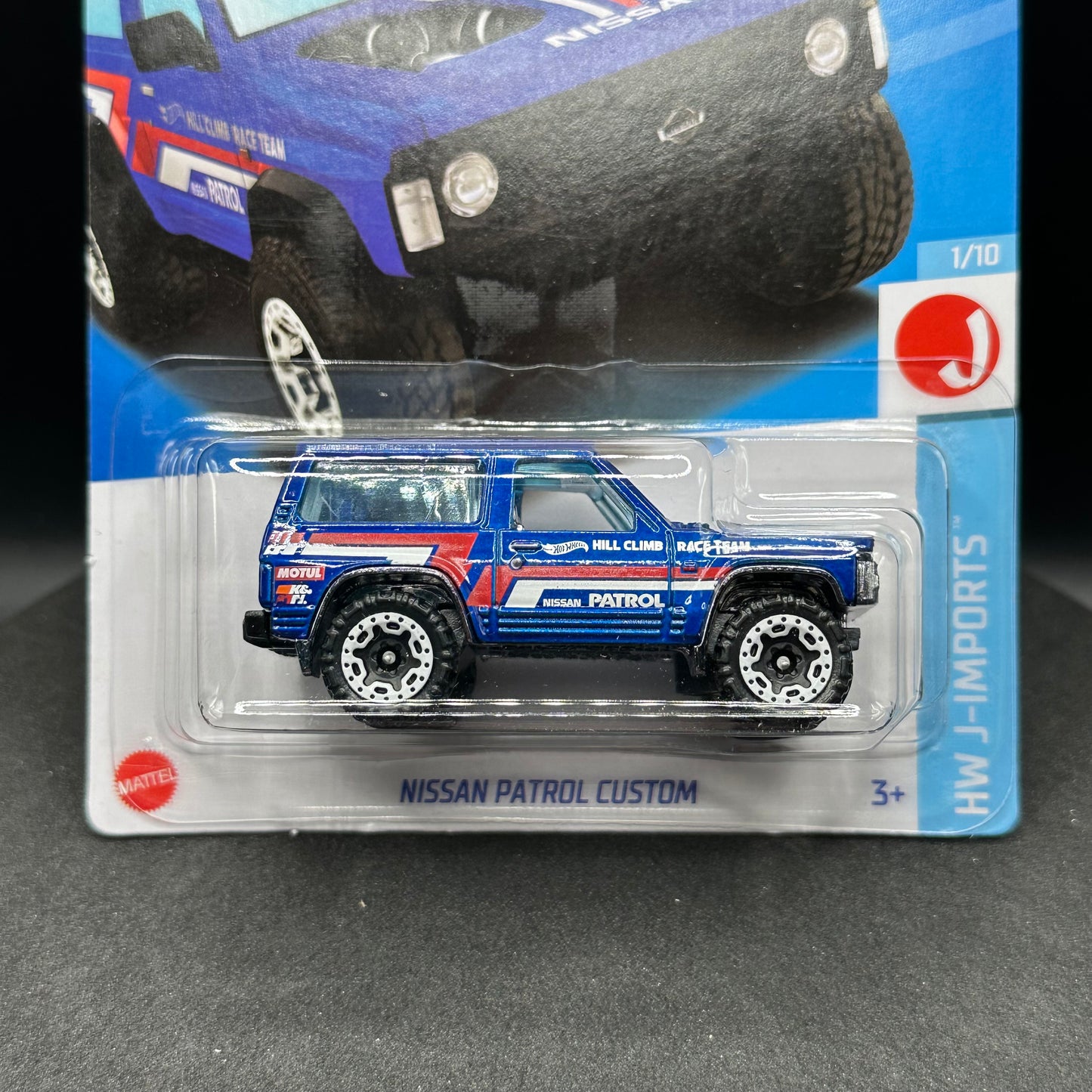 Hot Wheels Nissan Patrol Blue