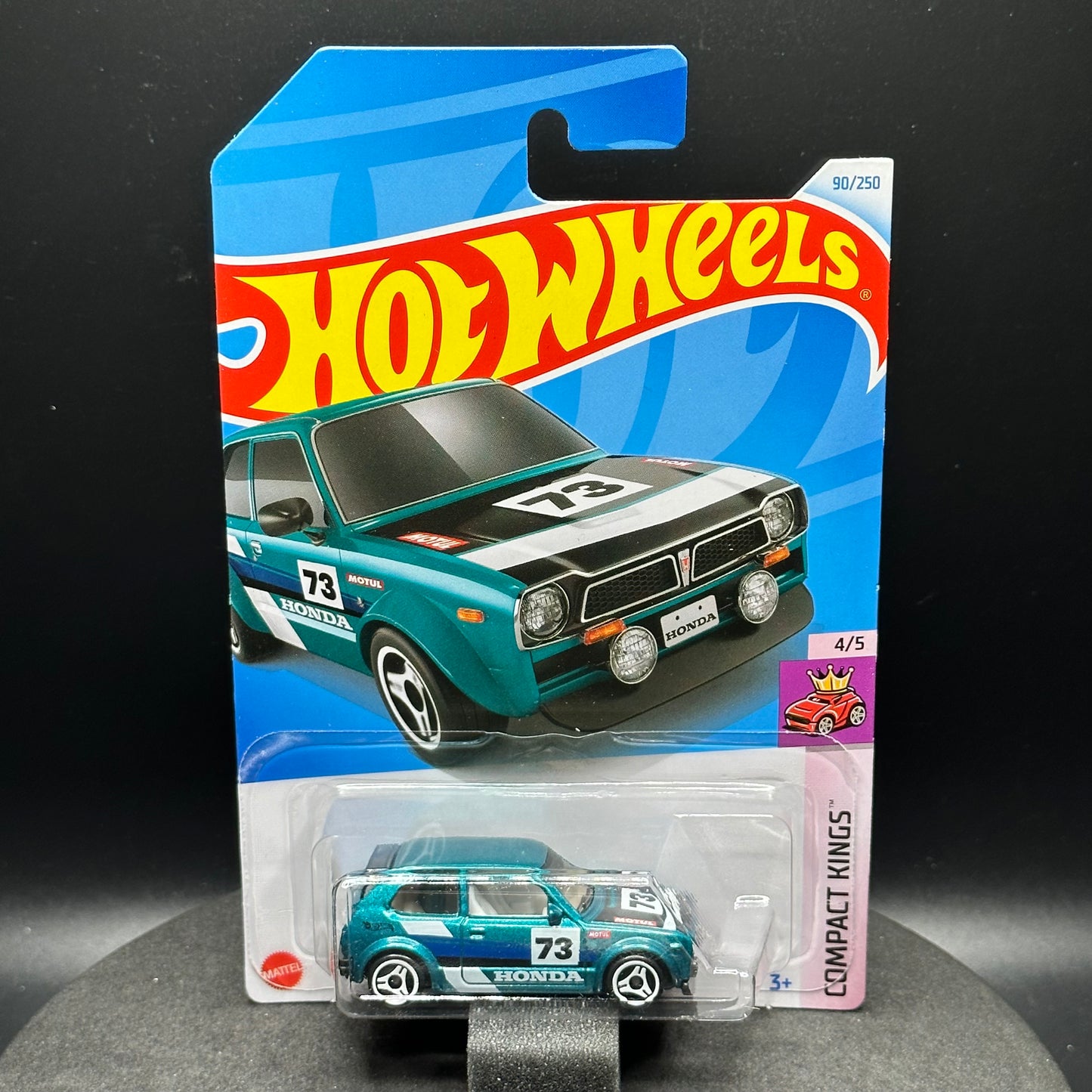 Hot Wheels ‘73 Honda Civic Custom Teal