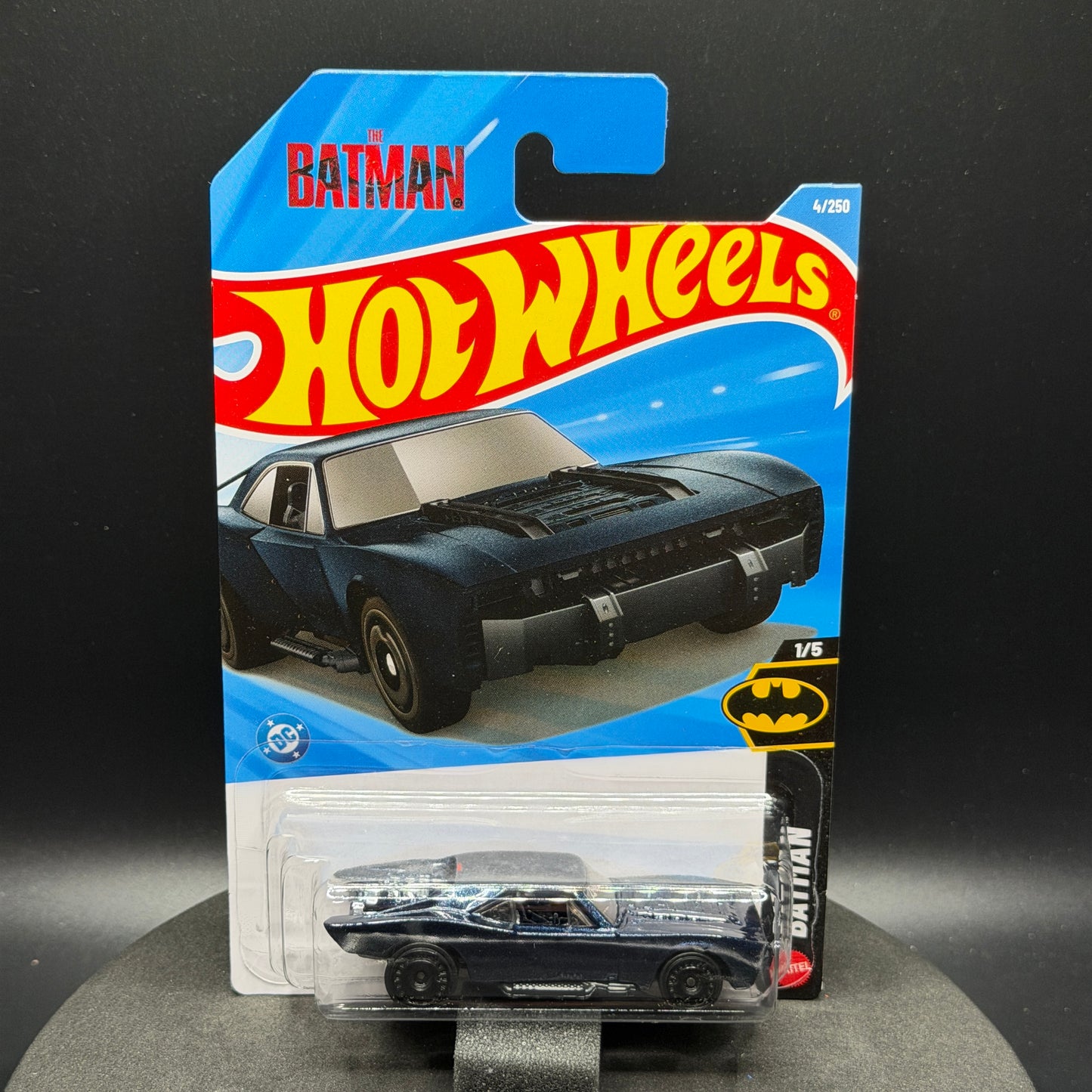 Hot Wheels The Batman Batmobile Dark Blue