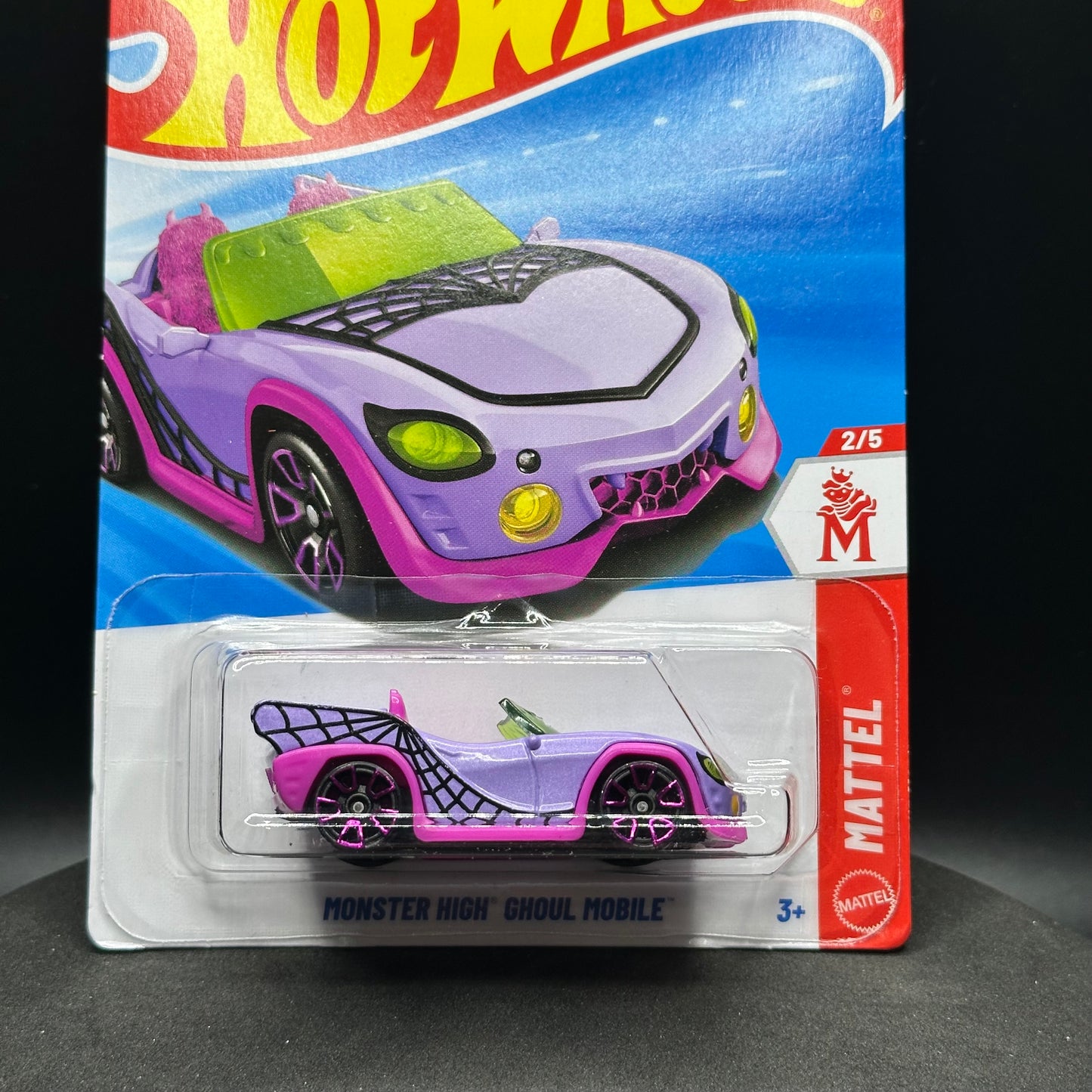 Hot Wheels Monster High Ghoul Mobile Light Purple