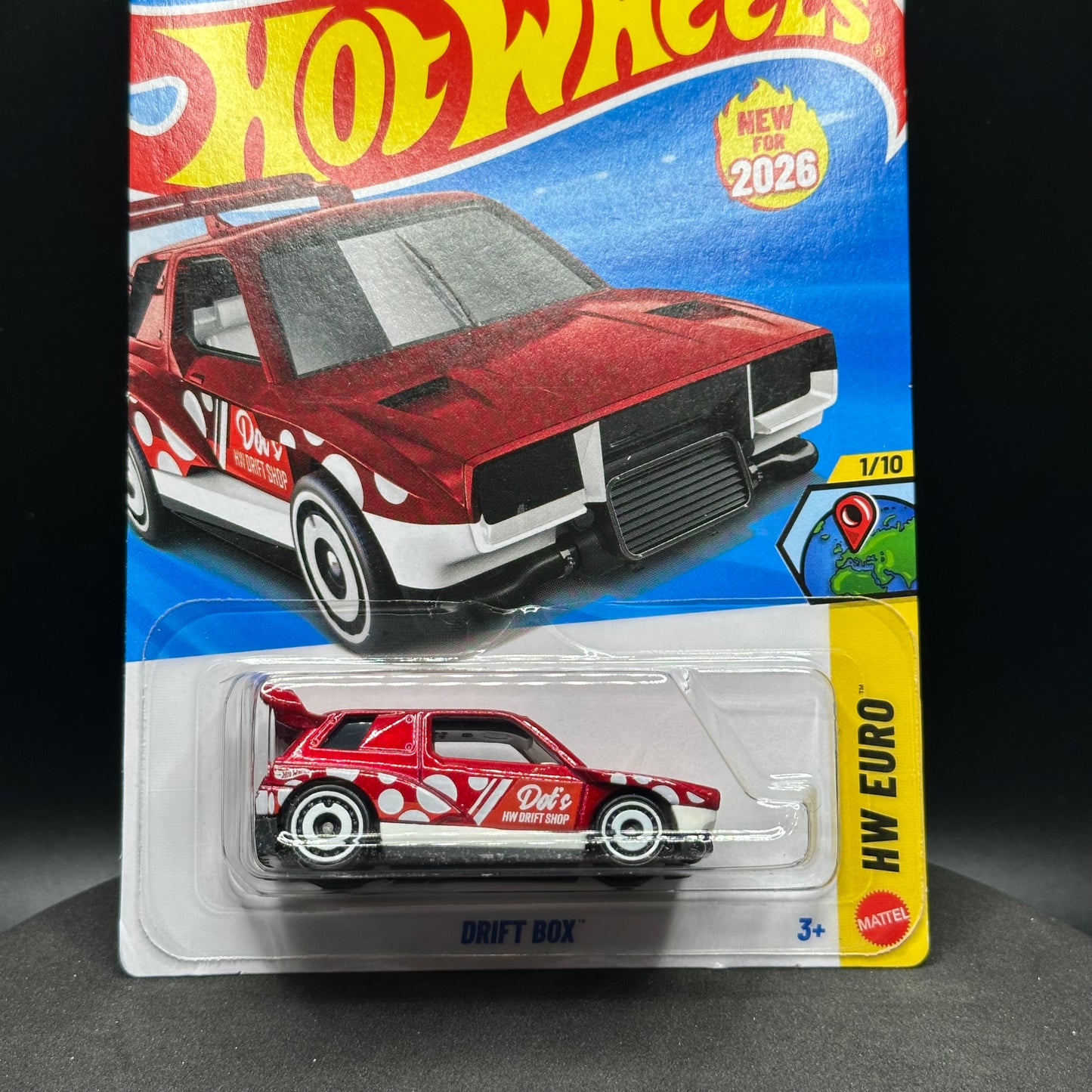 Hot Wheels Drift Box Red