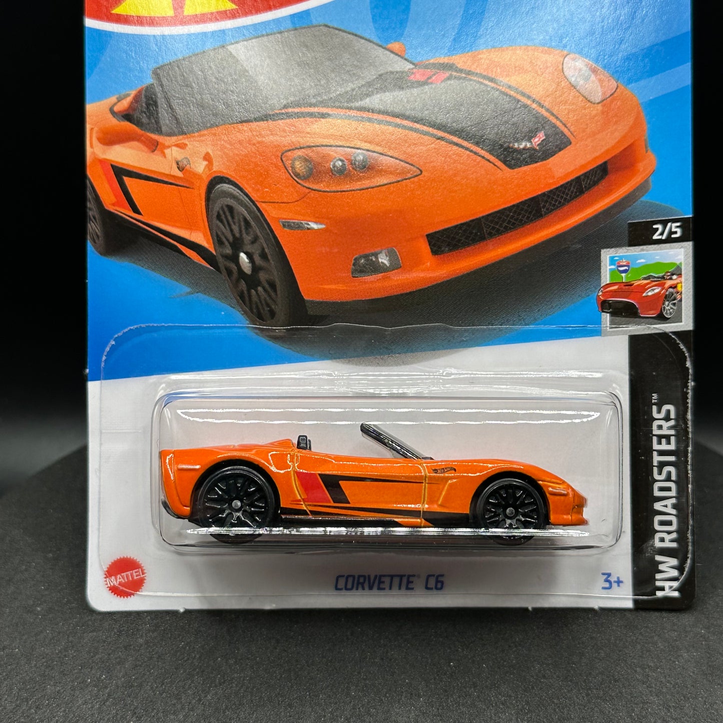 Hot Wheels Corvette C6 Orange