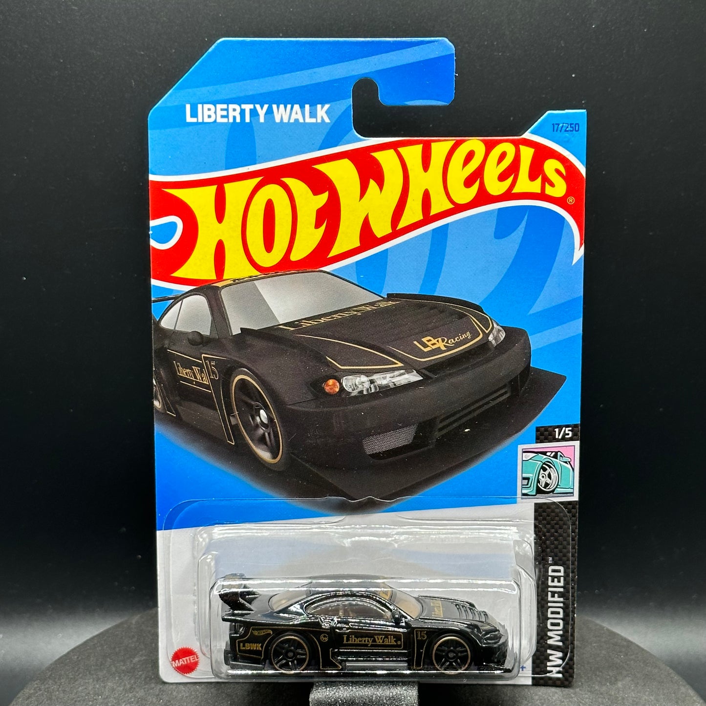 Hot Wheels Liberty Walk Nissan Silvia Black