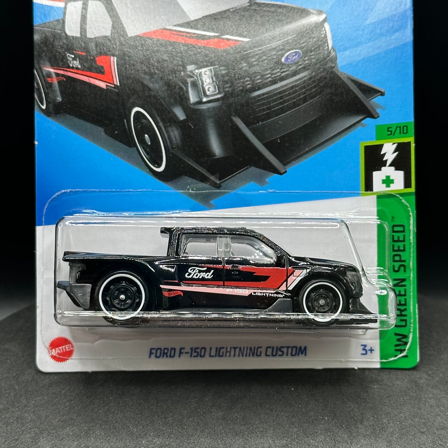 Hot Wheels Ford F-150 Lightning Custom Black