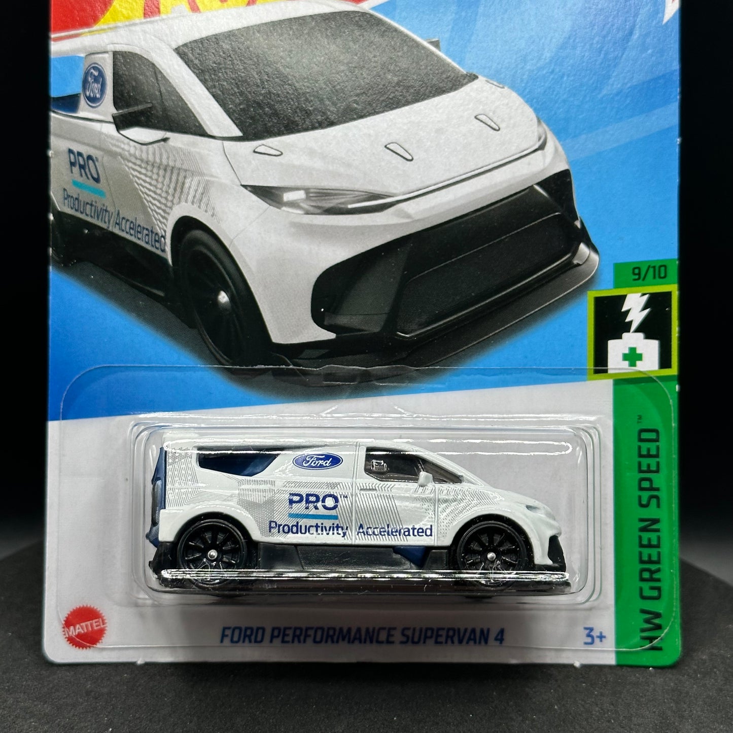 Hot Wheels Ford Performance Supervan 4 White