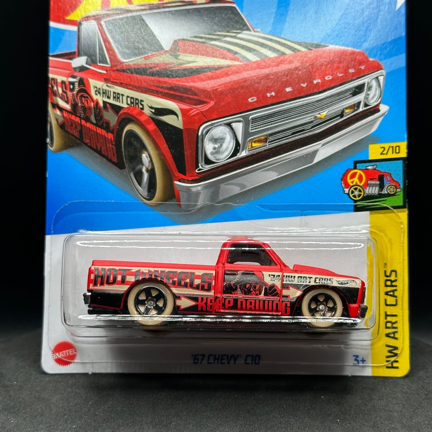 Hot Wheels ‘67 Chevy C10 Red