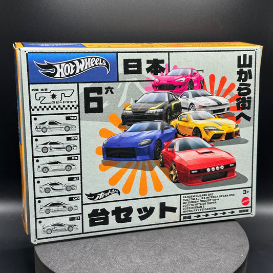 Hot Wheels Japanese Set