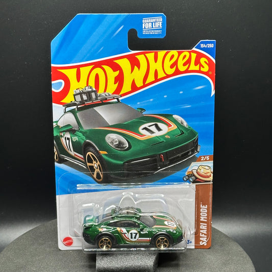 Hot Wheels Porsche 911 Rallye Green