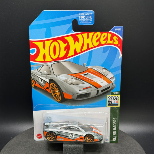 Hot Wheels McLaren F1 GTR Silver