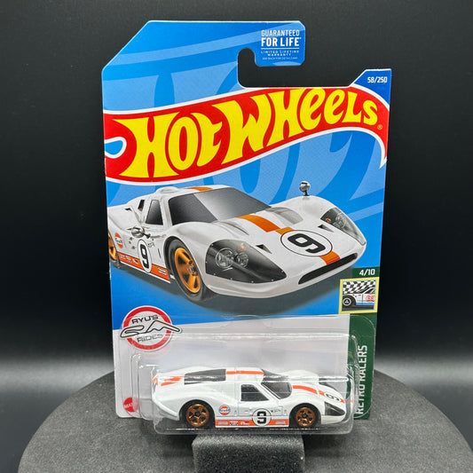 Hot Wheels White Gulf Ford GT40