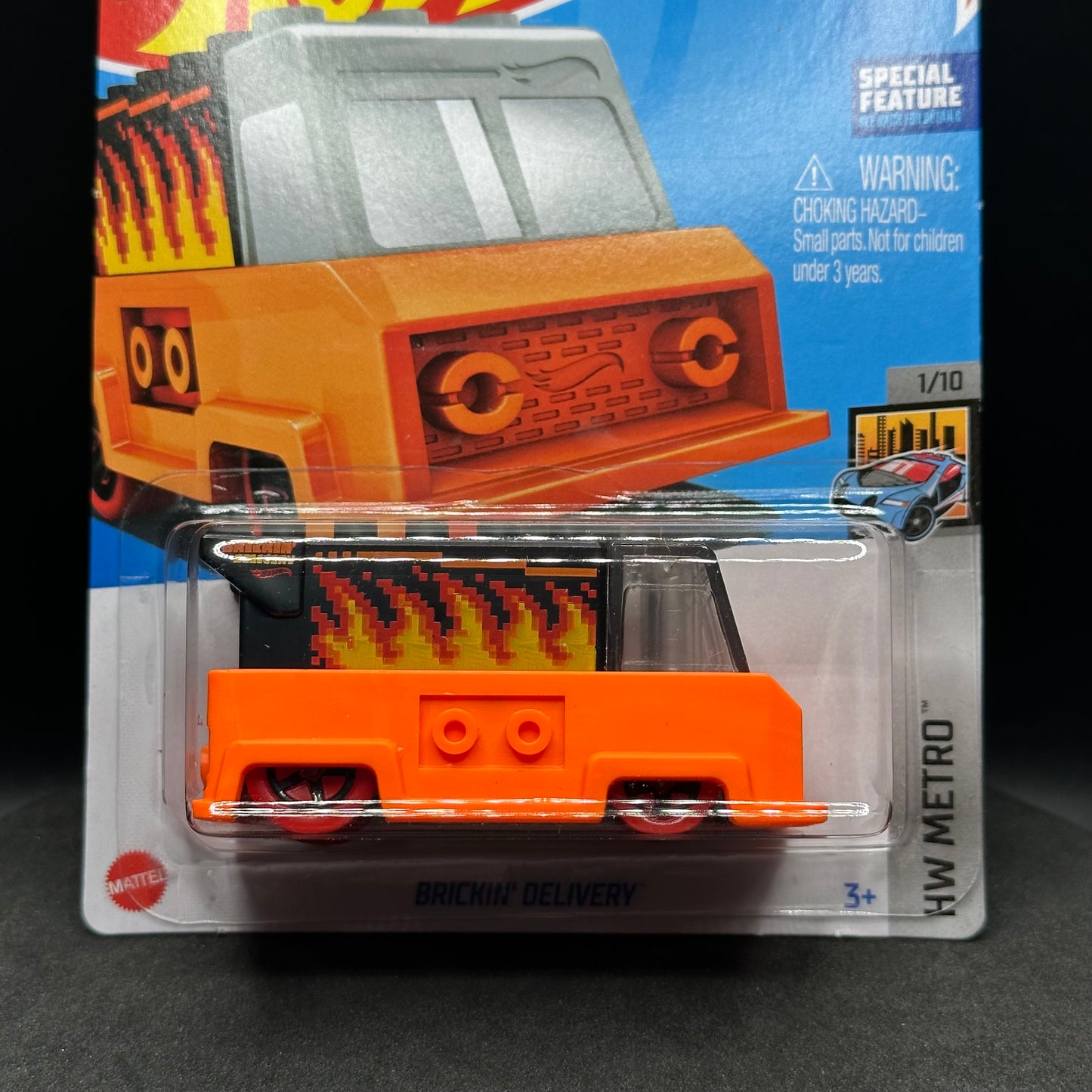 Hot Wheels Brickin Delivery Orange