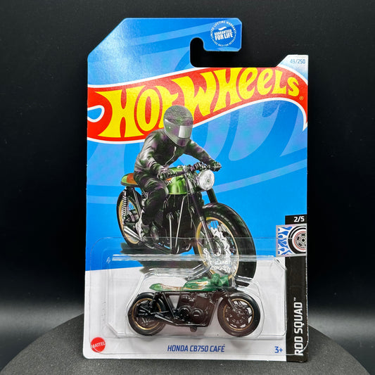 Hot Wheels Honda CB750 Cafe Green