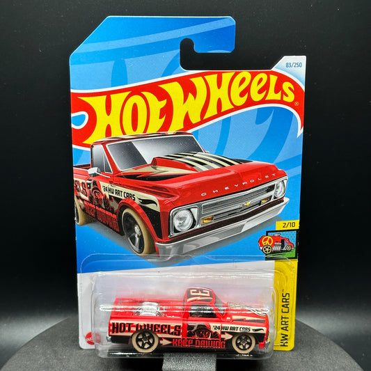 Hot Wheels ‘67 Chevy C10 Red