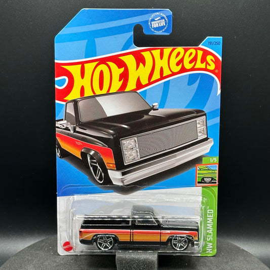 Hot Wheels ‘83 Chevy Silverado Black