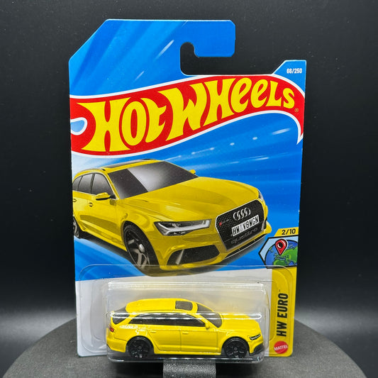 Hot Wheels ‘17 Audi RS6 Avant Yellow
