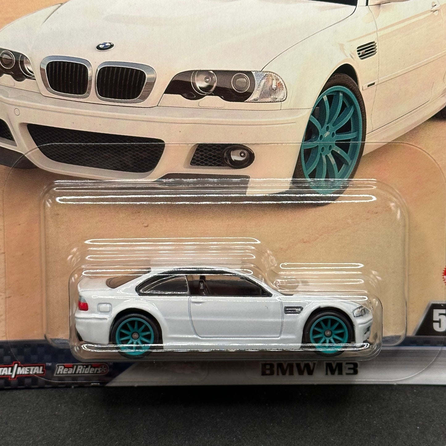 Hot Wheels Premium Fast & Furious BMW M3 E46 White