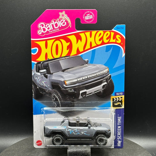 Hot Wheels Barbie GMC Hummer EV Gray