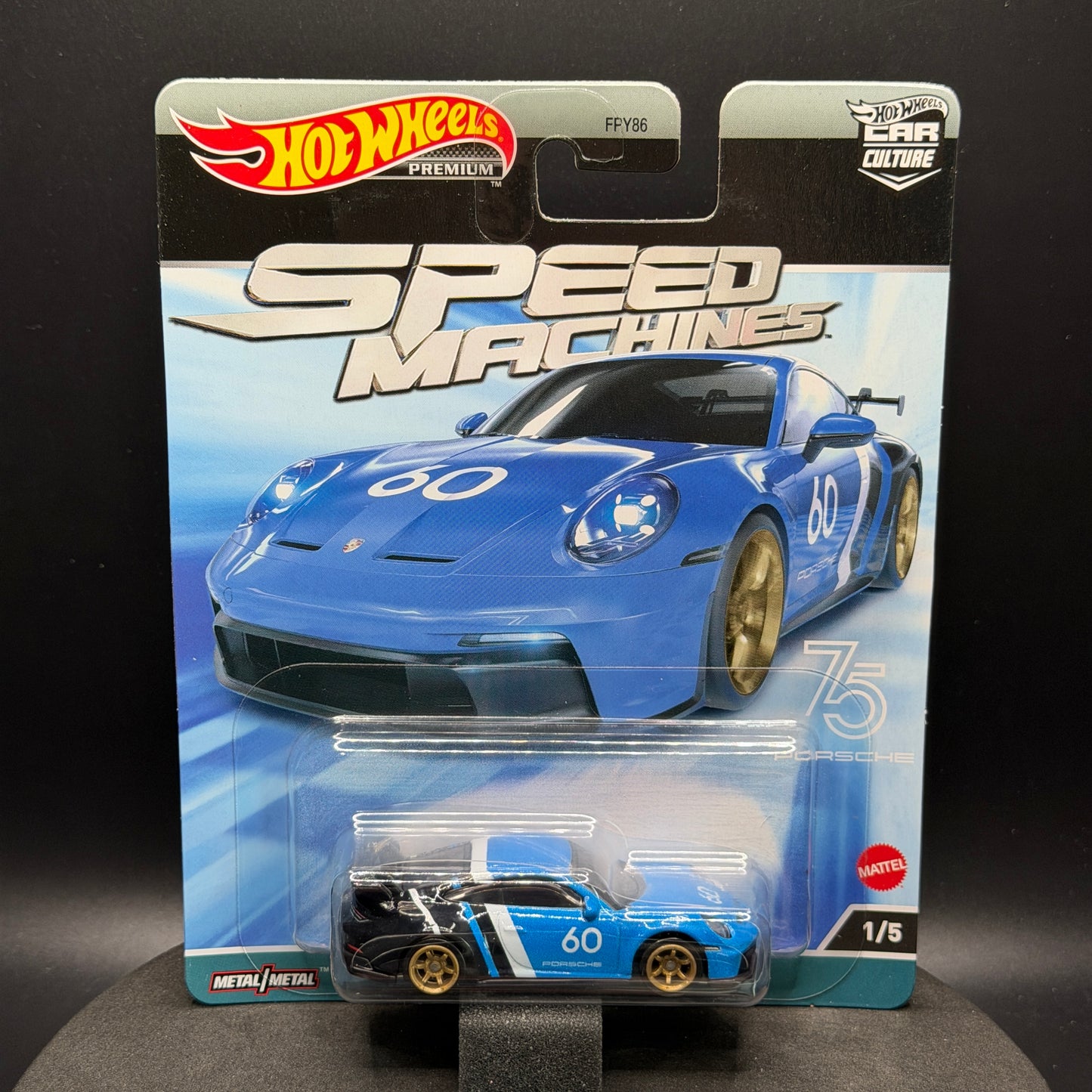 Hot Wheels Premium Porsche 911 GT3 Speed Machines
