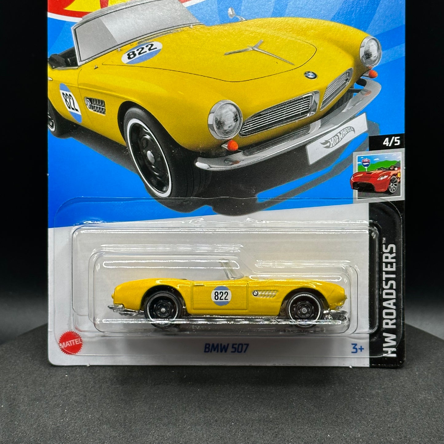 Hot Wheels BMW 507 Yellow