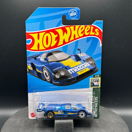 Hot Wheels Mazda 787B Blue