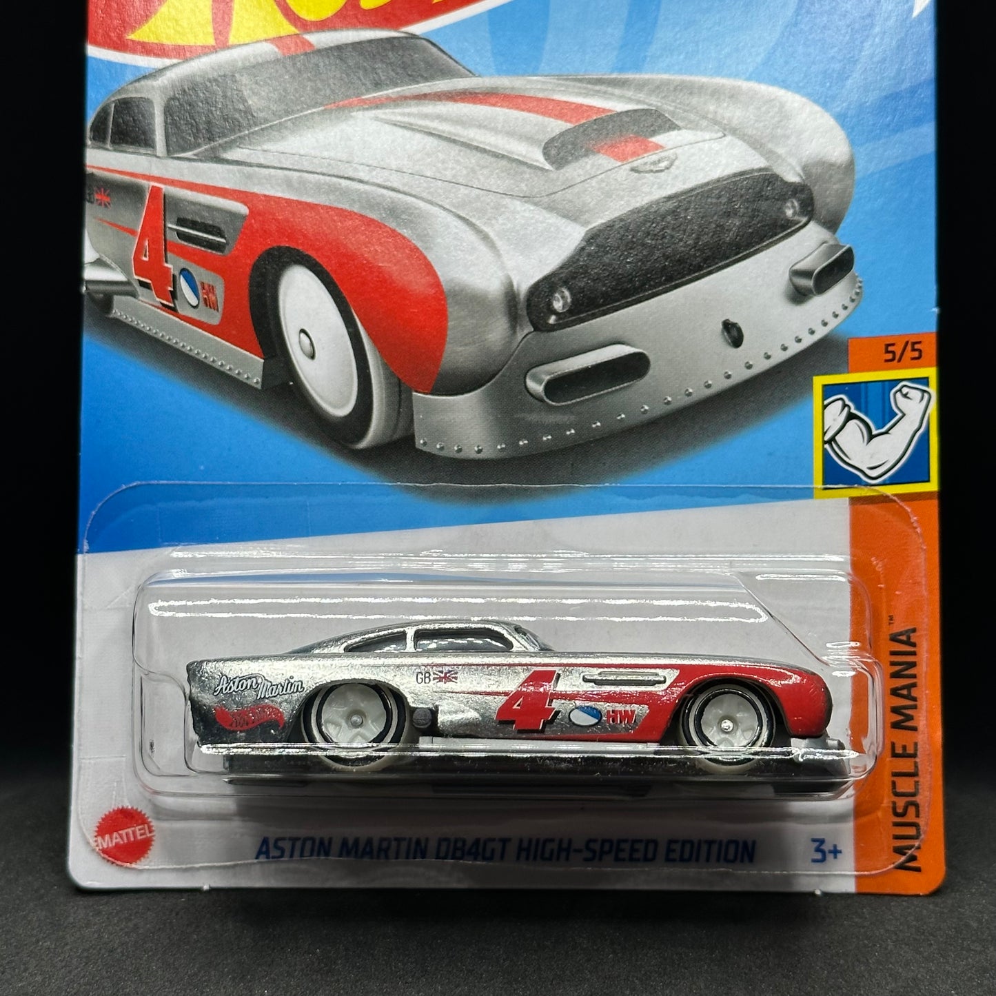 Hot Wheels Aston Martin DB4GT Zamac Finish