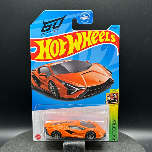 Hot Wheels Lamborghini Sian Orange