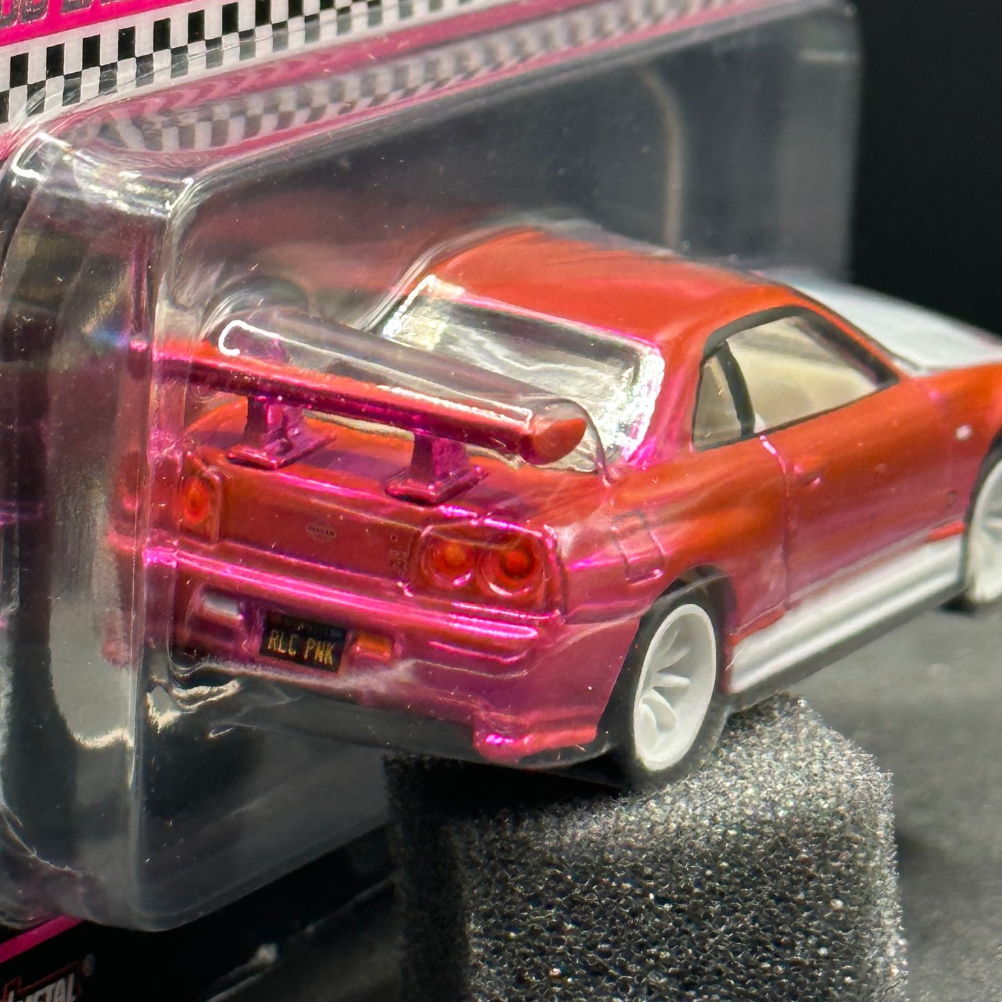 Hot Wheels RLC Pink Nissan Skyline GTR R34