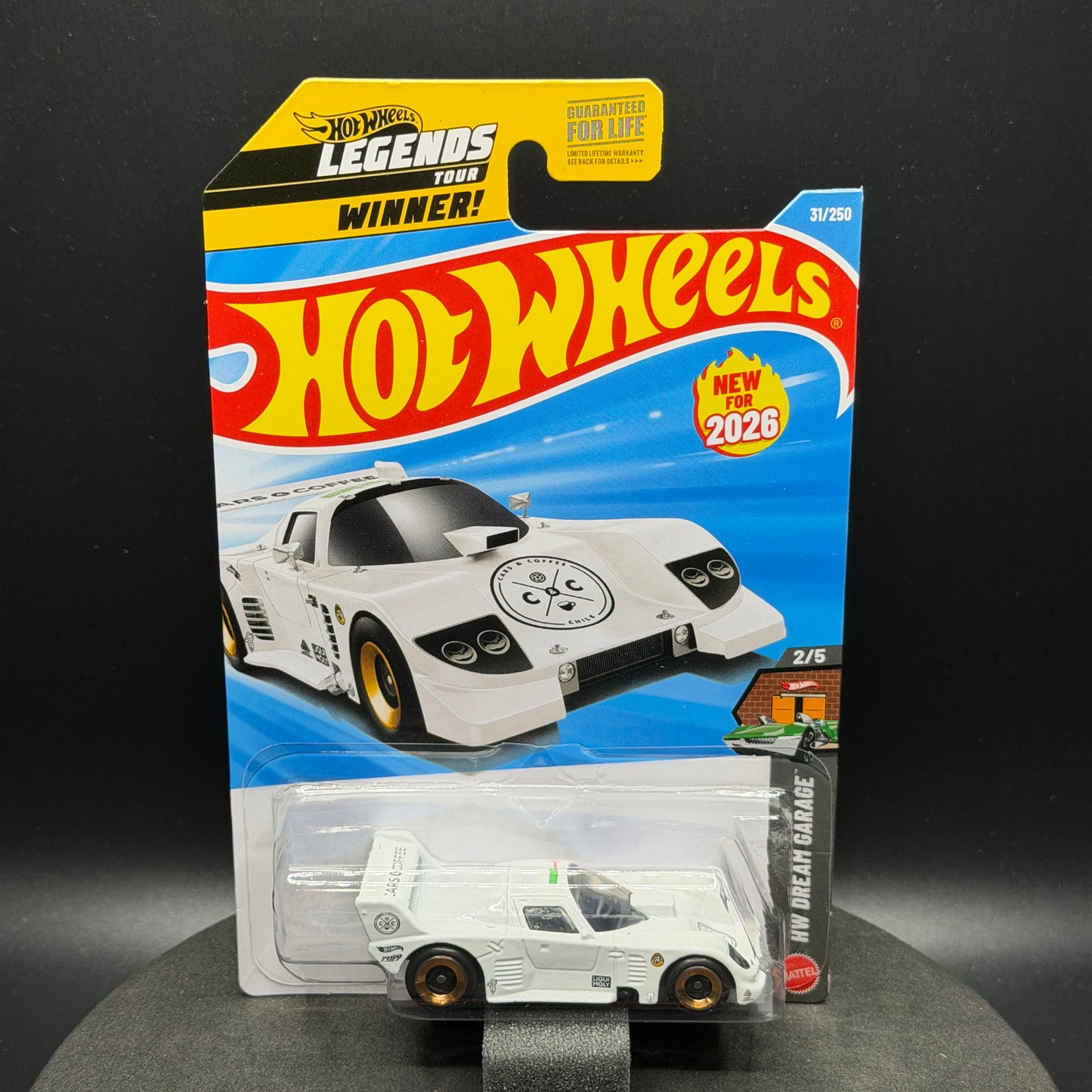Hot Wheels La Liebre White