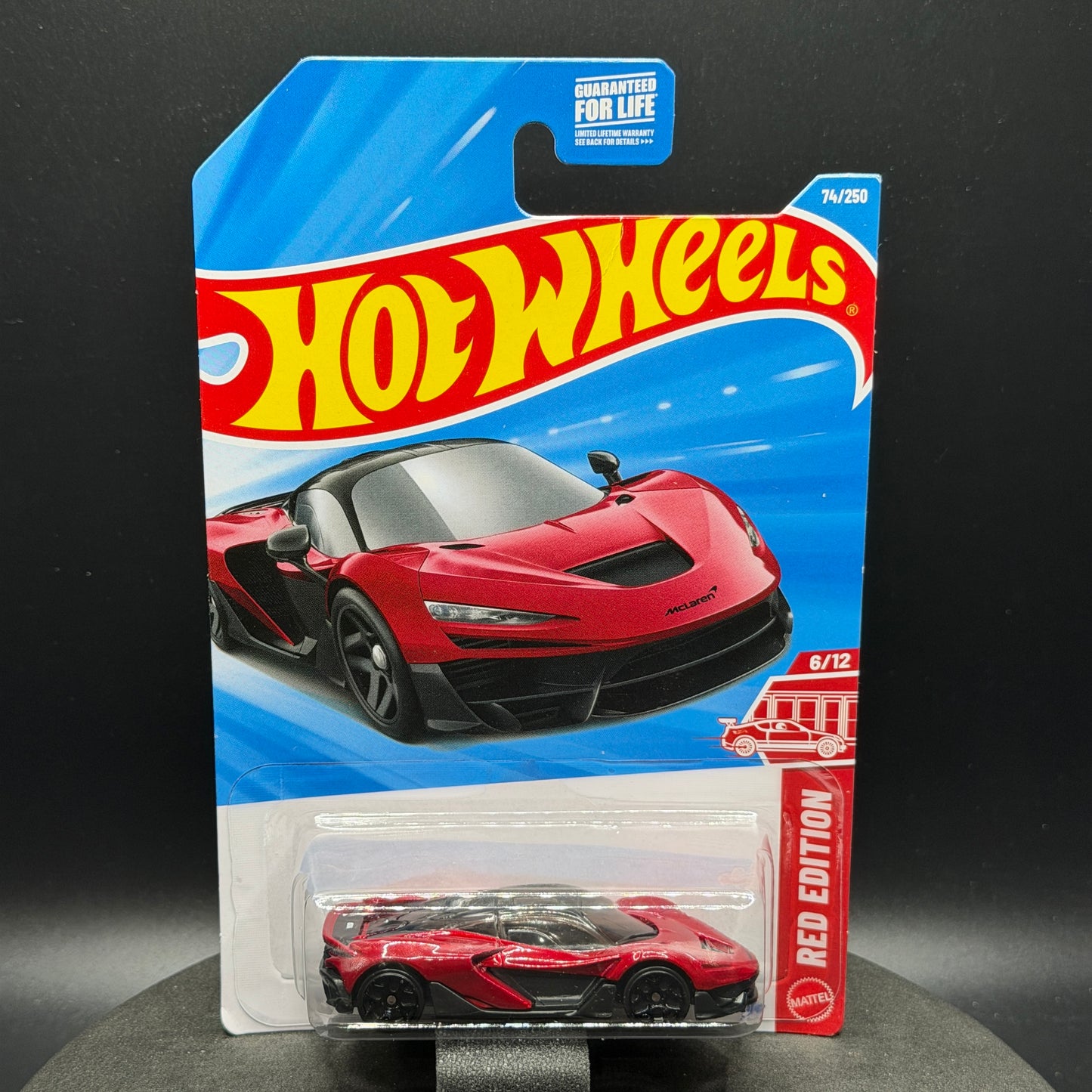 Hot Wheels McLaren W1 Red Edition