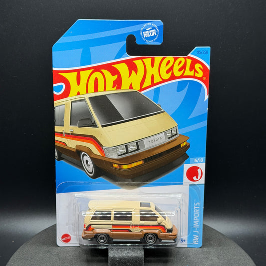 Hot Wheels 1986 Toyota Van Tan