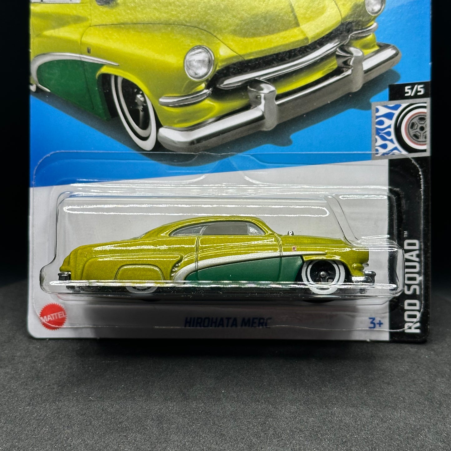 Hot Wheels Hirohata Merc Lime Green