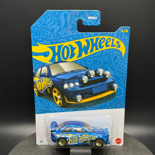 Hot Wheels Ford Escort Blue/Gold