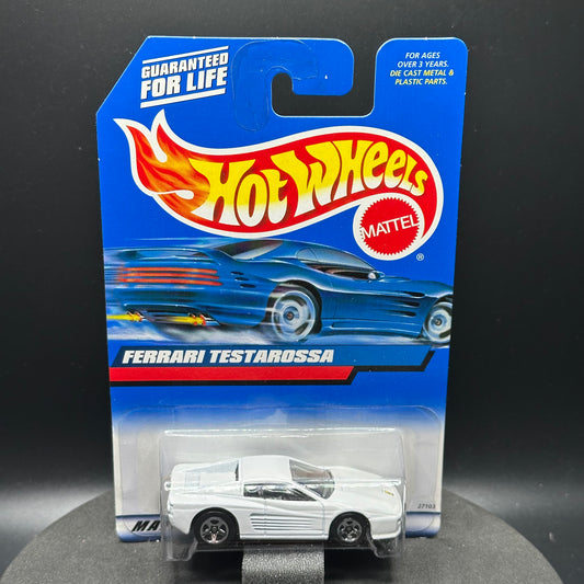 Hot Wheels Ferrari Testarossa White