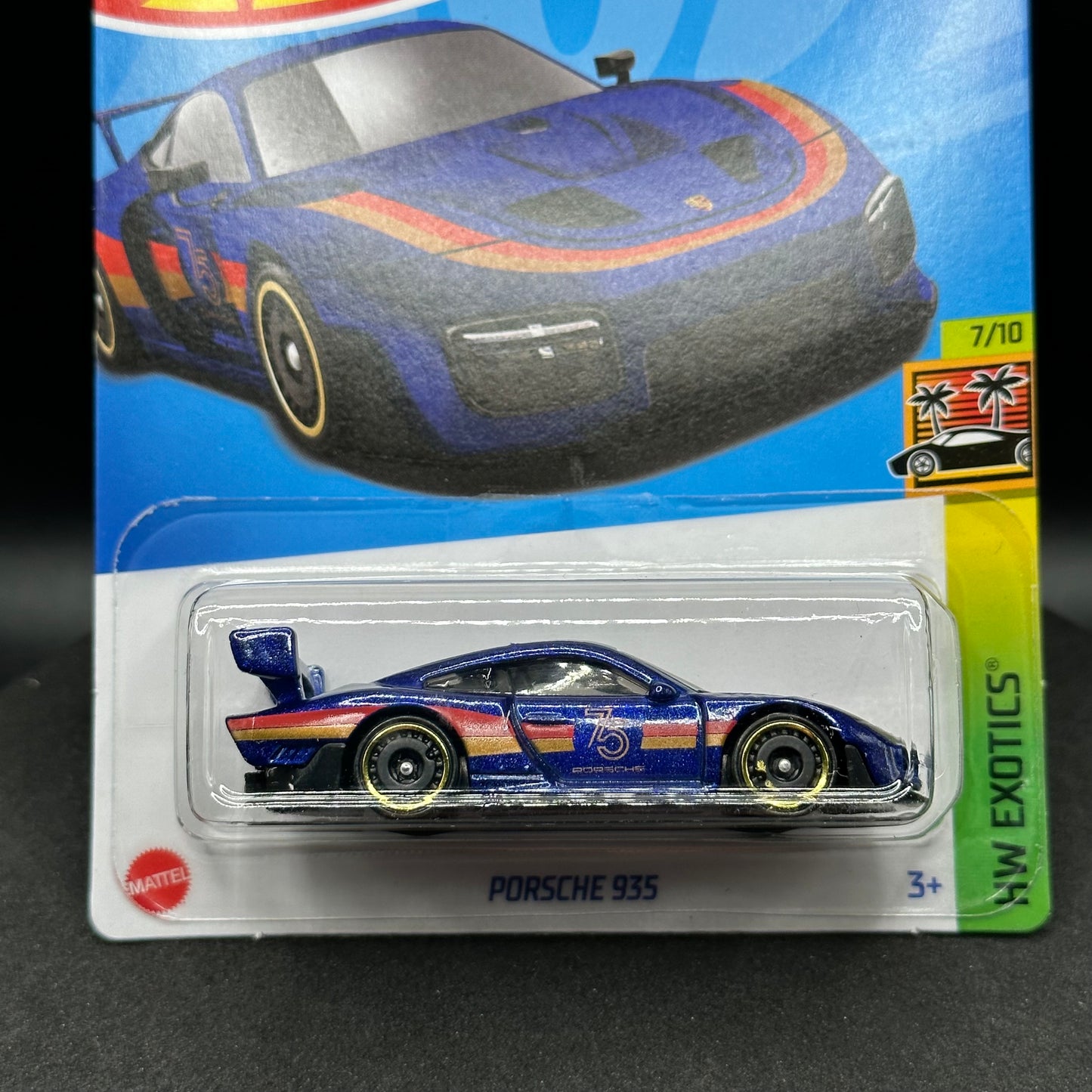 Hot Wheels Porsche 935 Blue