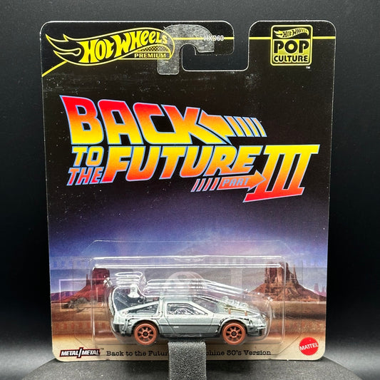 Hot Wheels Back to the Future Time Machine 50s Version