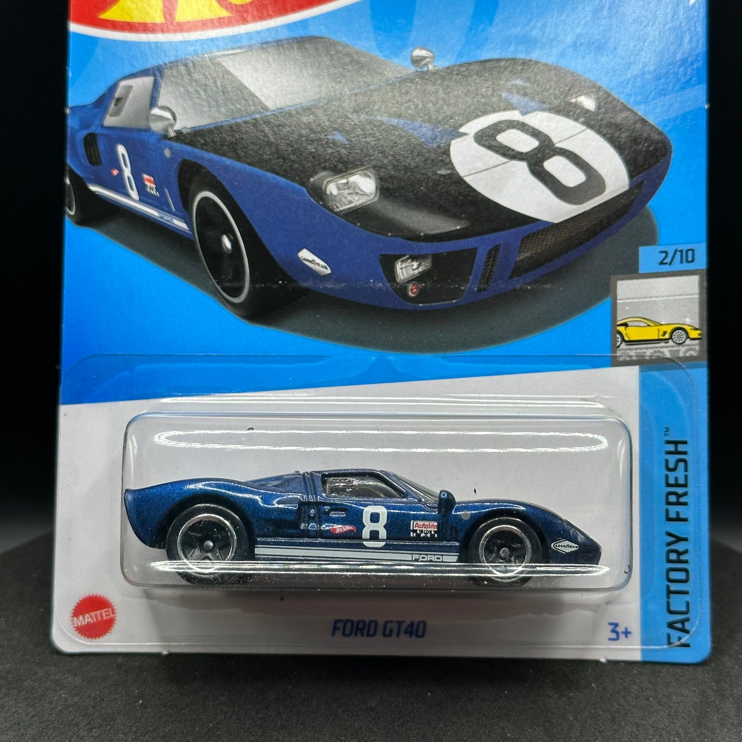 Hot Wheels Ford GT40 Blue