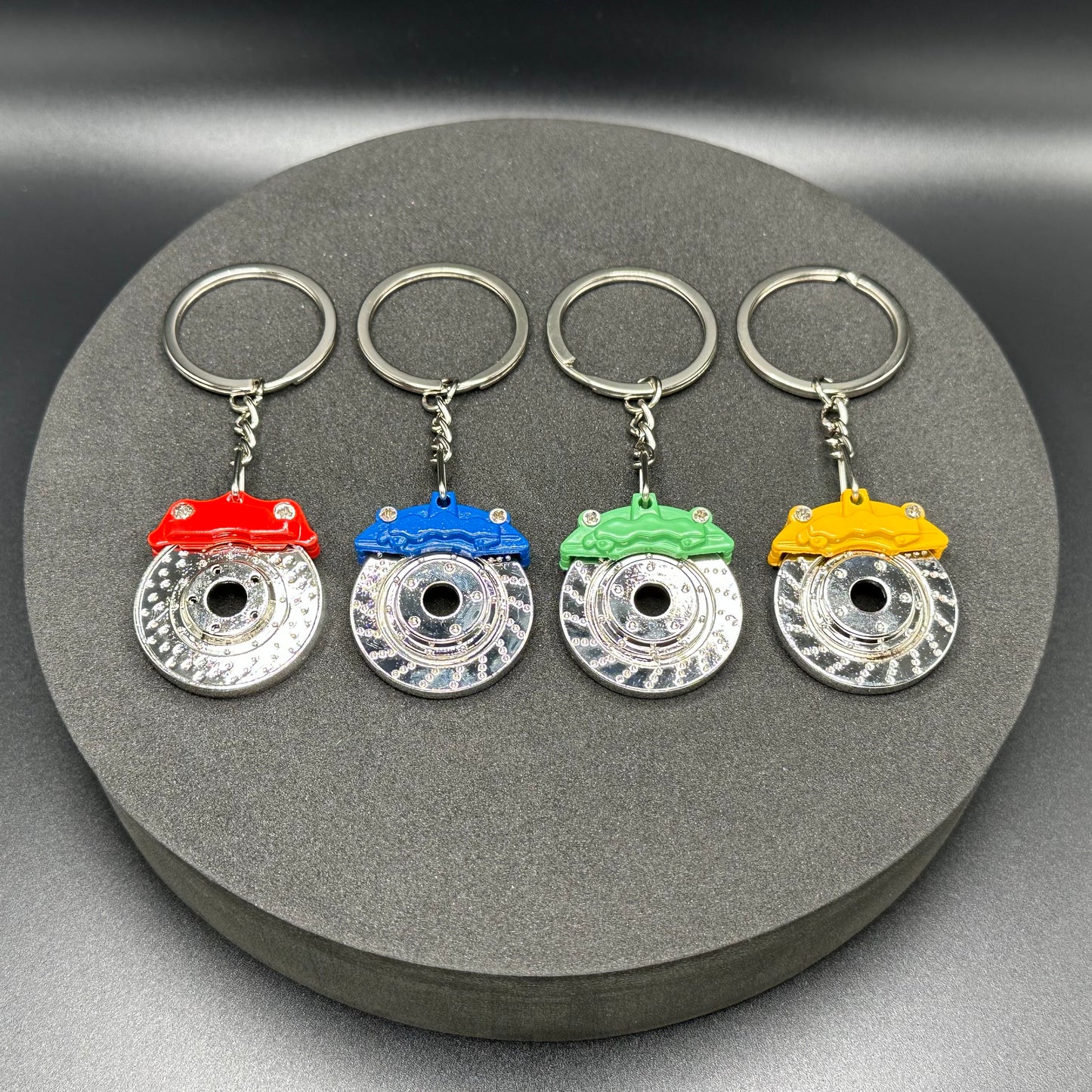 Brake Caliper and Rotor Keychain