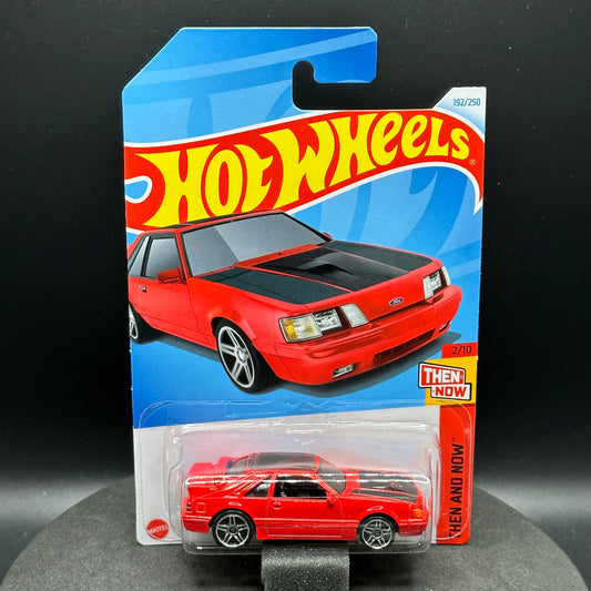 Hot Wheels ‘84 Mustang SVO Red