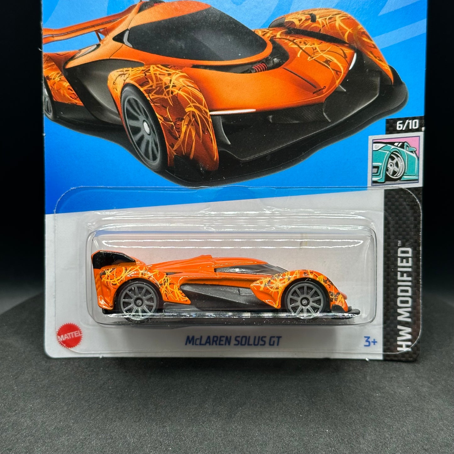 Hot Wheels McLaren Solus GT Orange