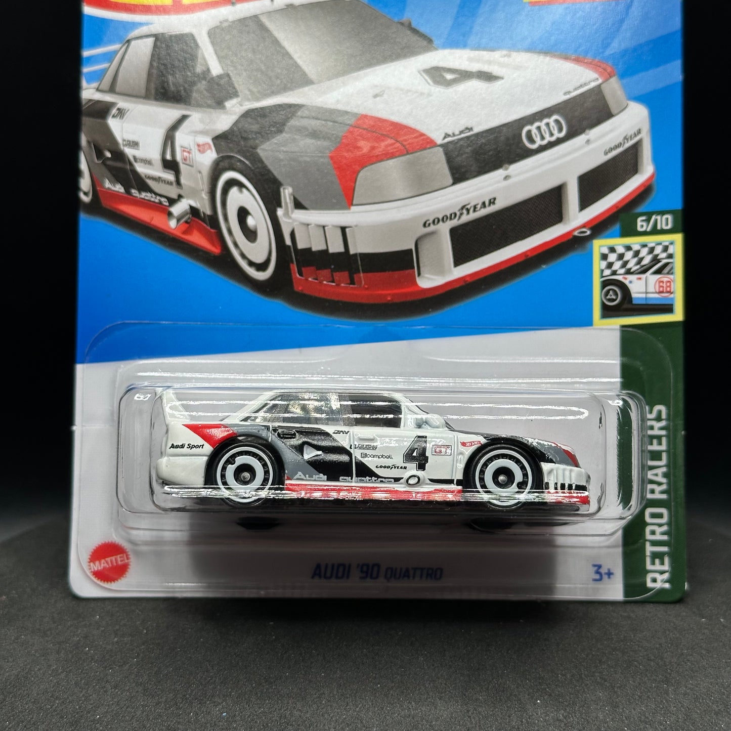 Hot Wheels Audi ‘90 Quattro White