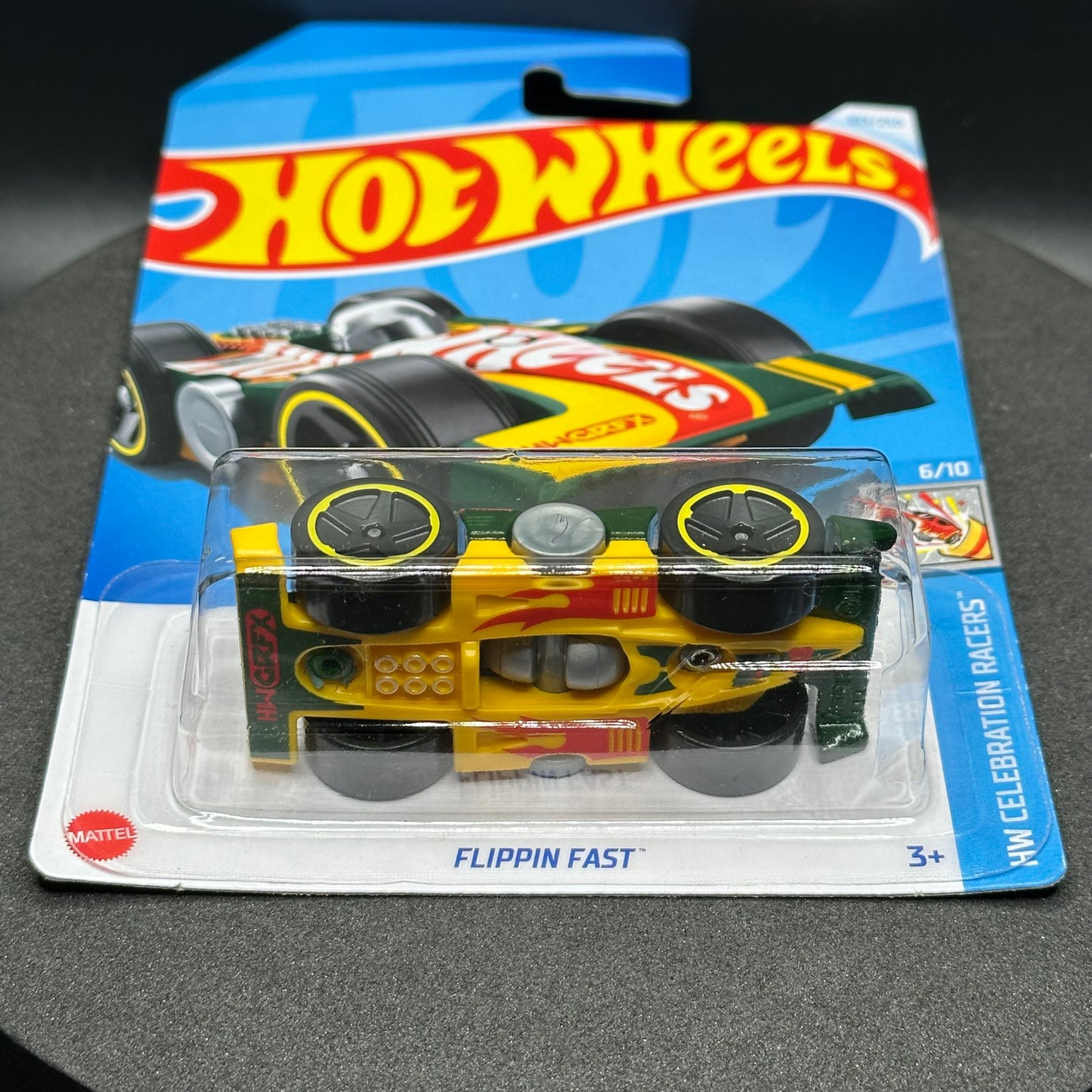 Hot Wheels Flippin Fast Green/Yellow