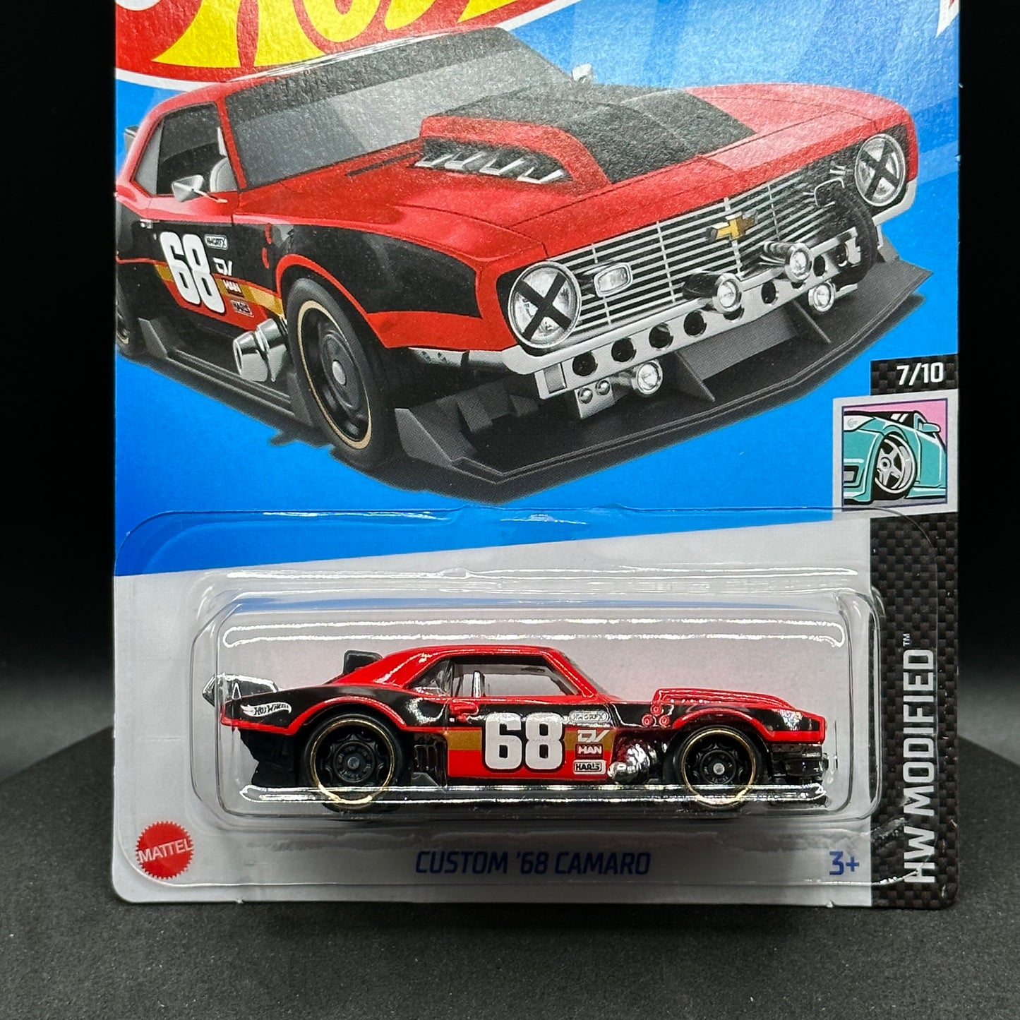 Hot Wheels Custom ‘68 Camaro Red