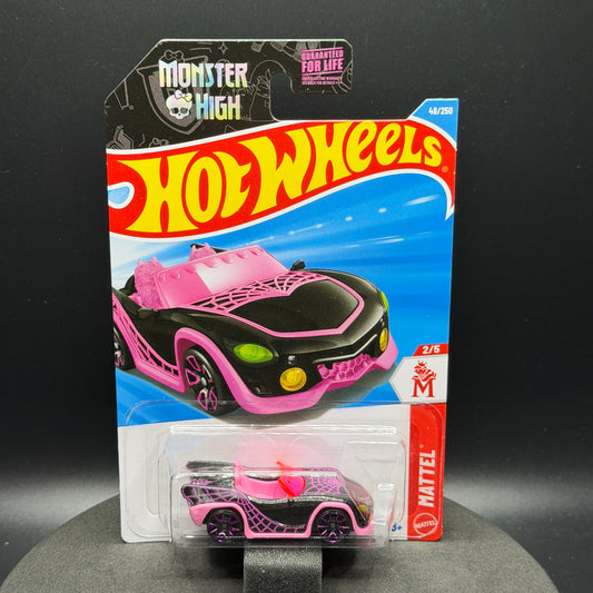 Hot Wheels Monster High Ghoul Mobile Black/Pink
