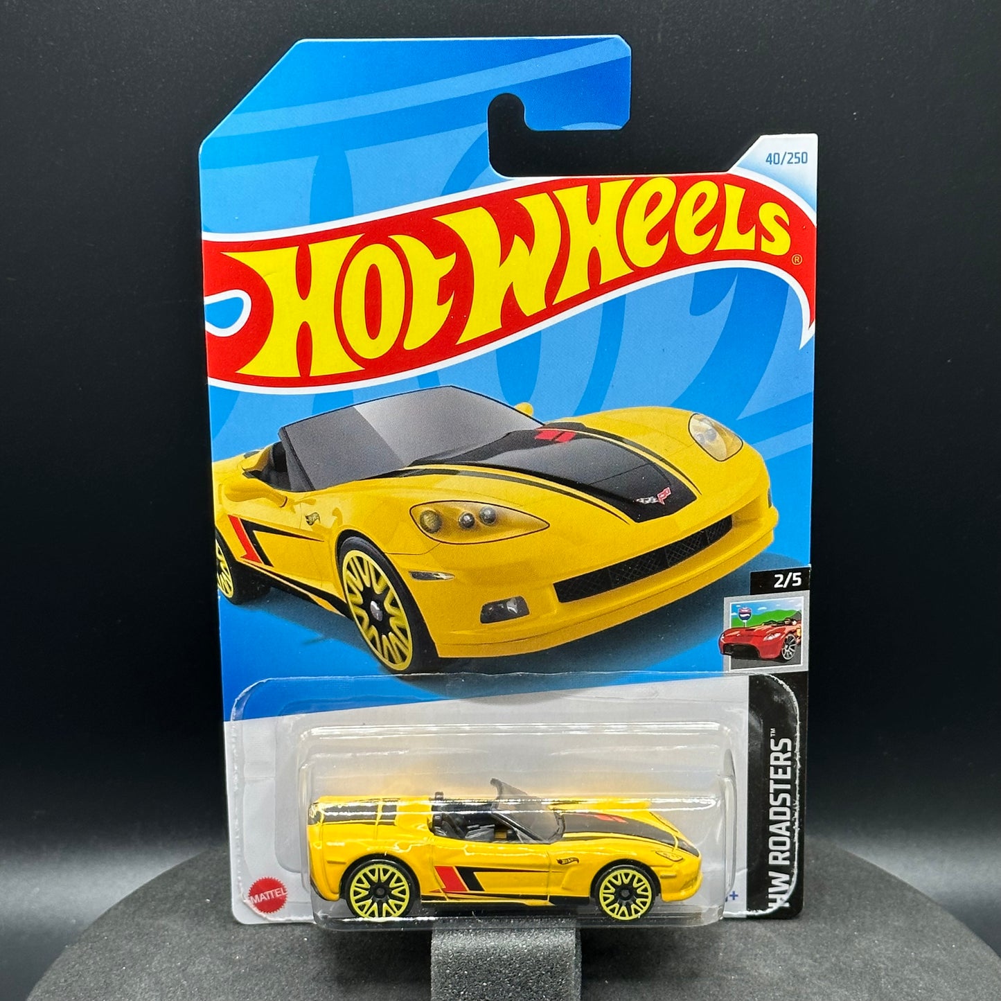 Hot Wheels Corvette C6 Yellow