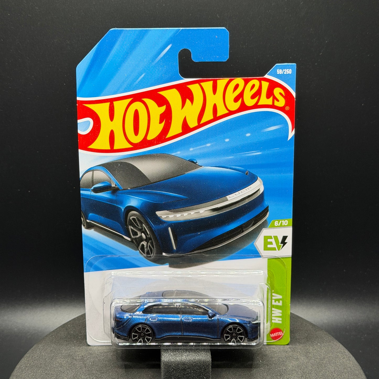Hot Wheels Lucid Air Blue